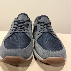 Men's Nunn Bush Excursion Lite Moc Toe Oxford Walking Shoes Gray Size 11.5M